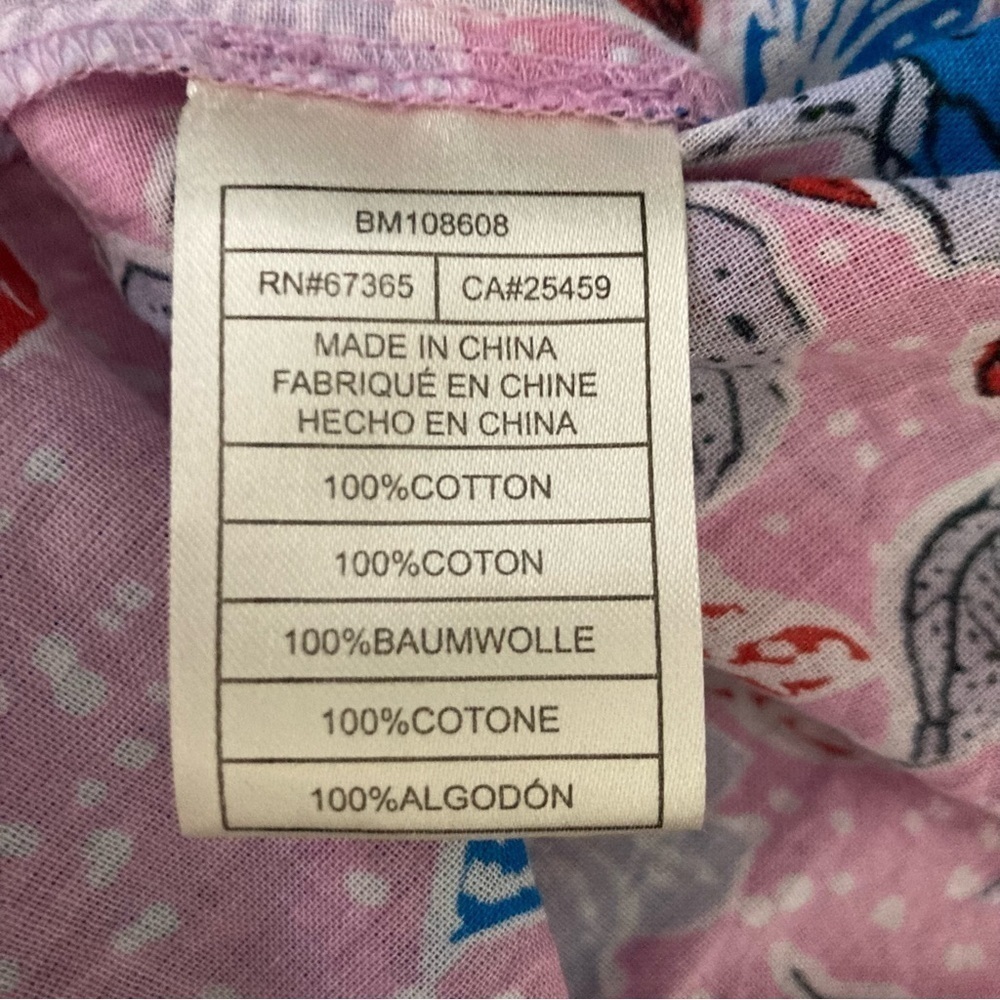 BB Dakota Steve Madden cotton floral maxi dress in pink floral. Size XS - Picture 8 of 8